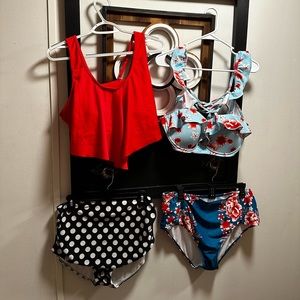 Swimsuits (2 suits), Ladies Size 2X, Brand New!!!